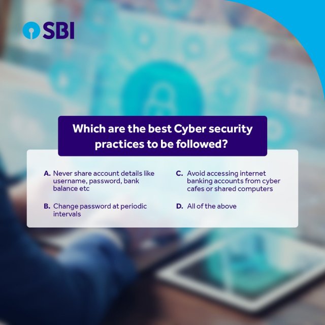Computer Security Day 2017: Be Alert, Be Smart With SBI.